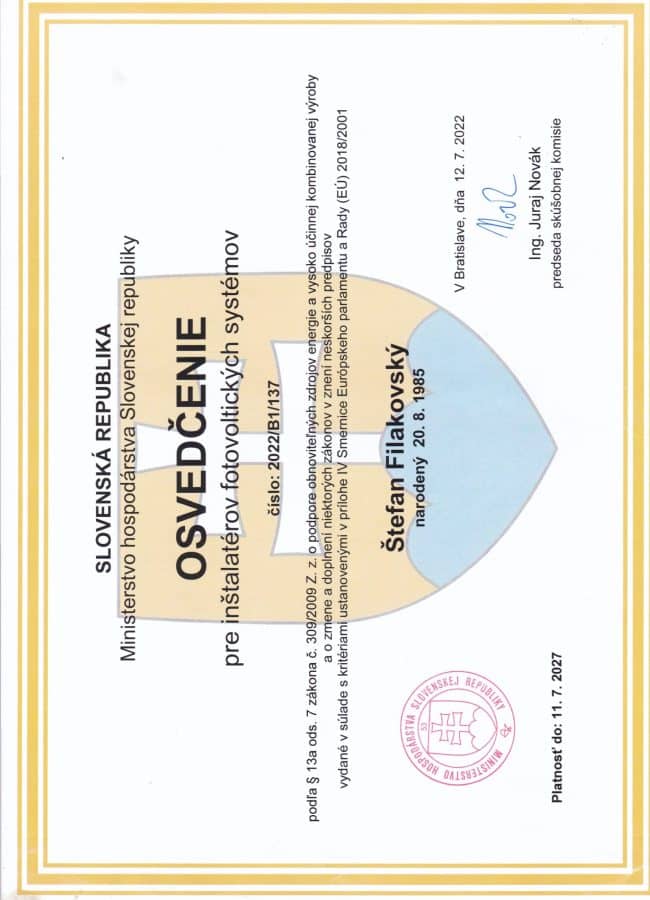 Certifikat